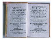 Xabier Larizen Cristau Dotrina elebidunaren azala (Madril, 1757). (KOLDO MITXELENA Kulturunea).<br><br>